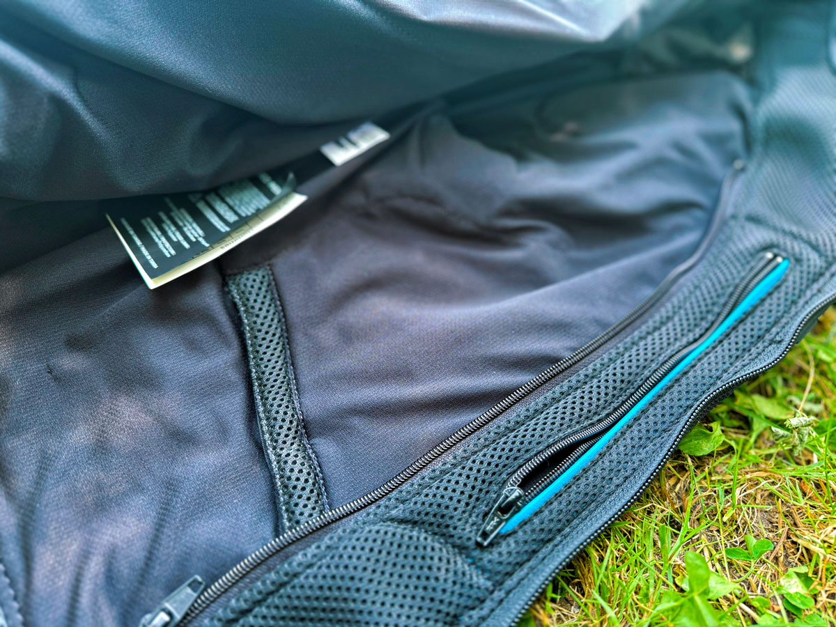 Détail de la doublure du Furygan Speed Mesh Evo 3