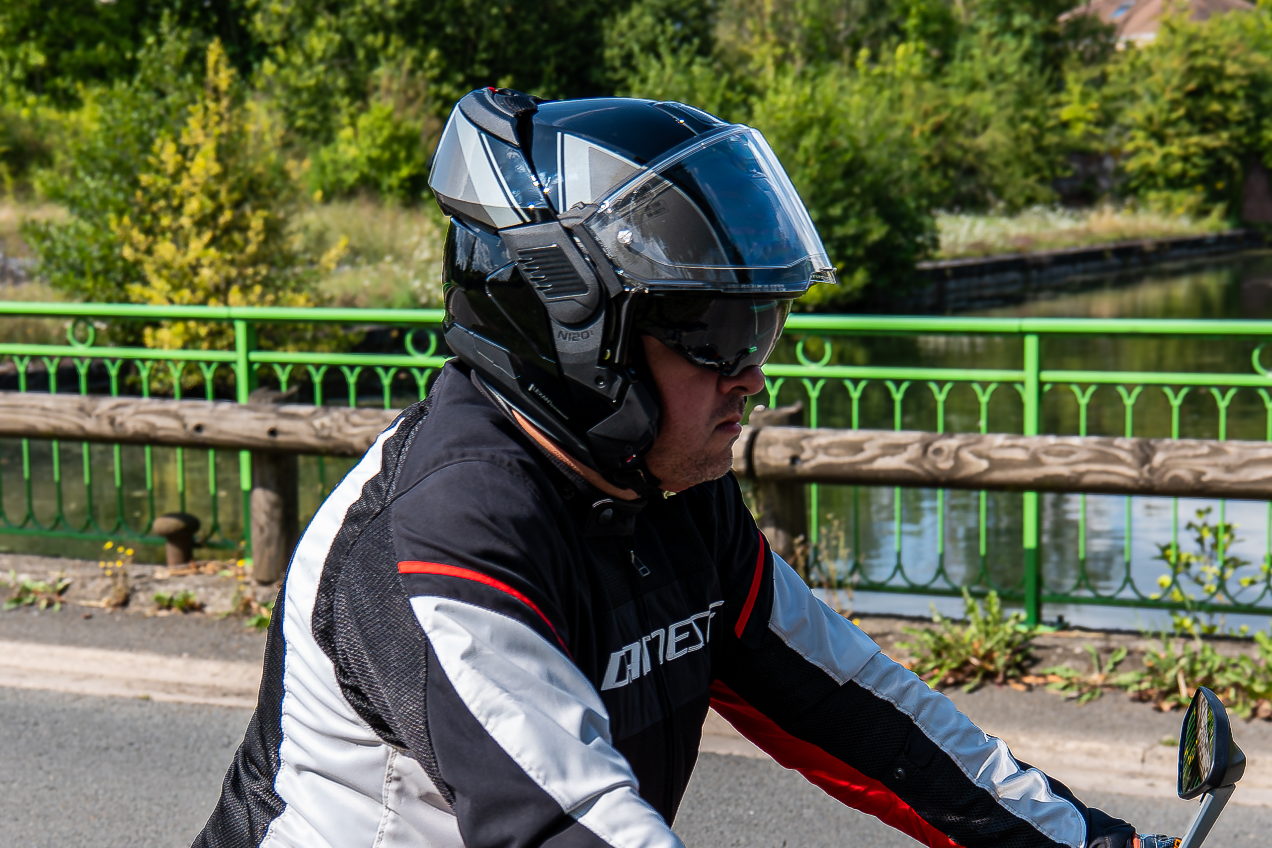 Essai casque modulable Nolan N120-1