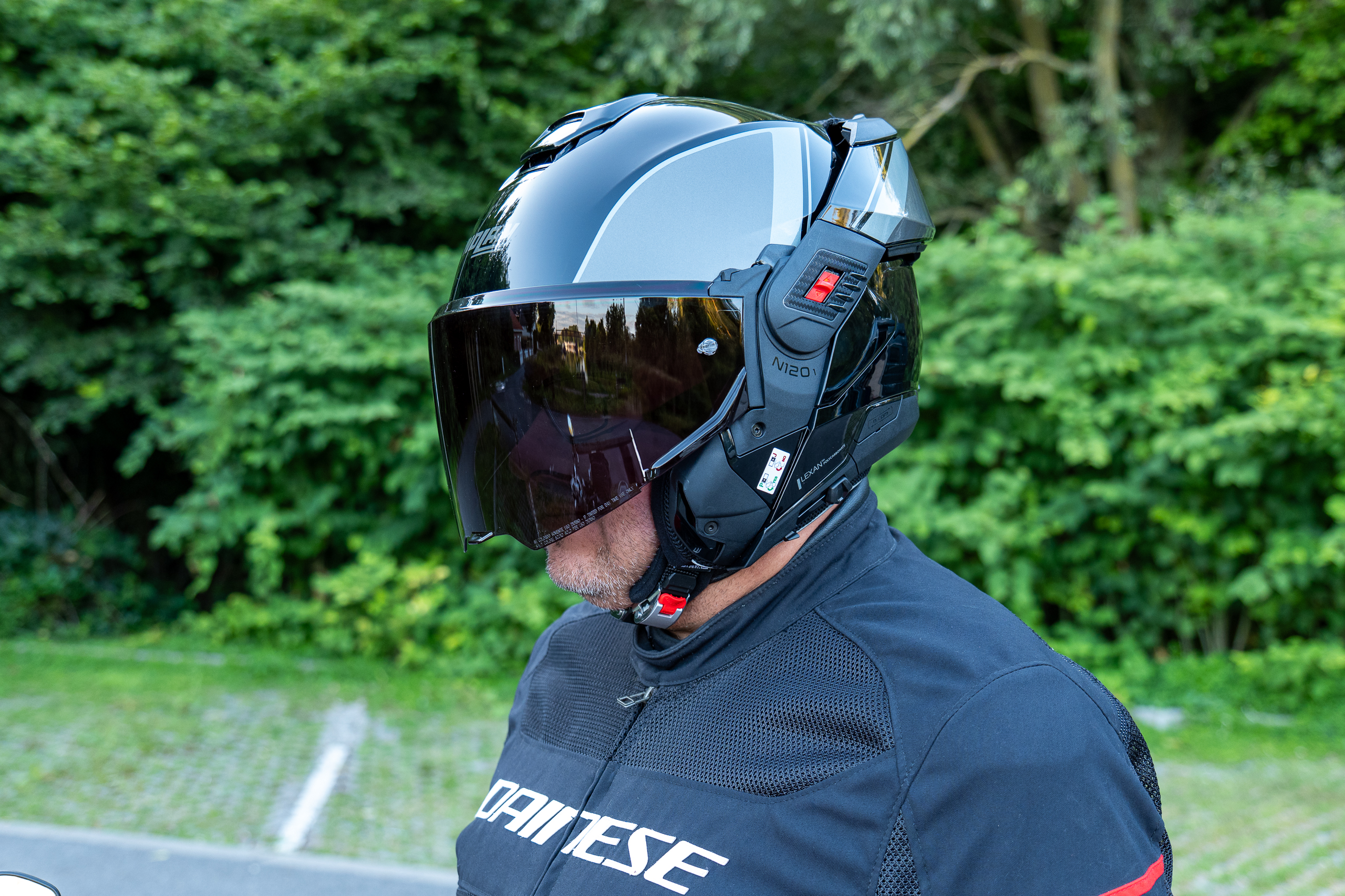 Essai casque modulable Nolan N120-1