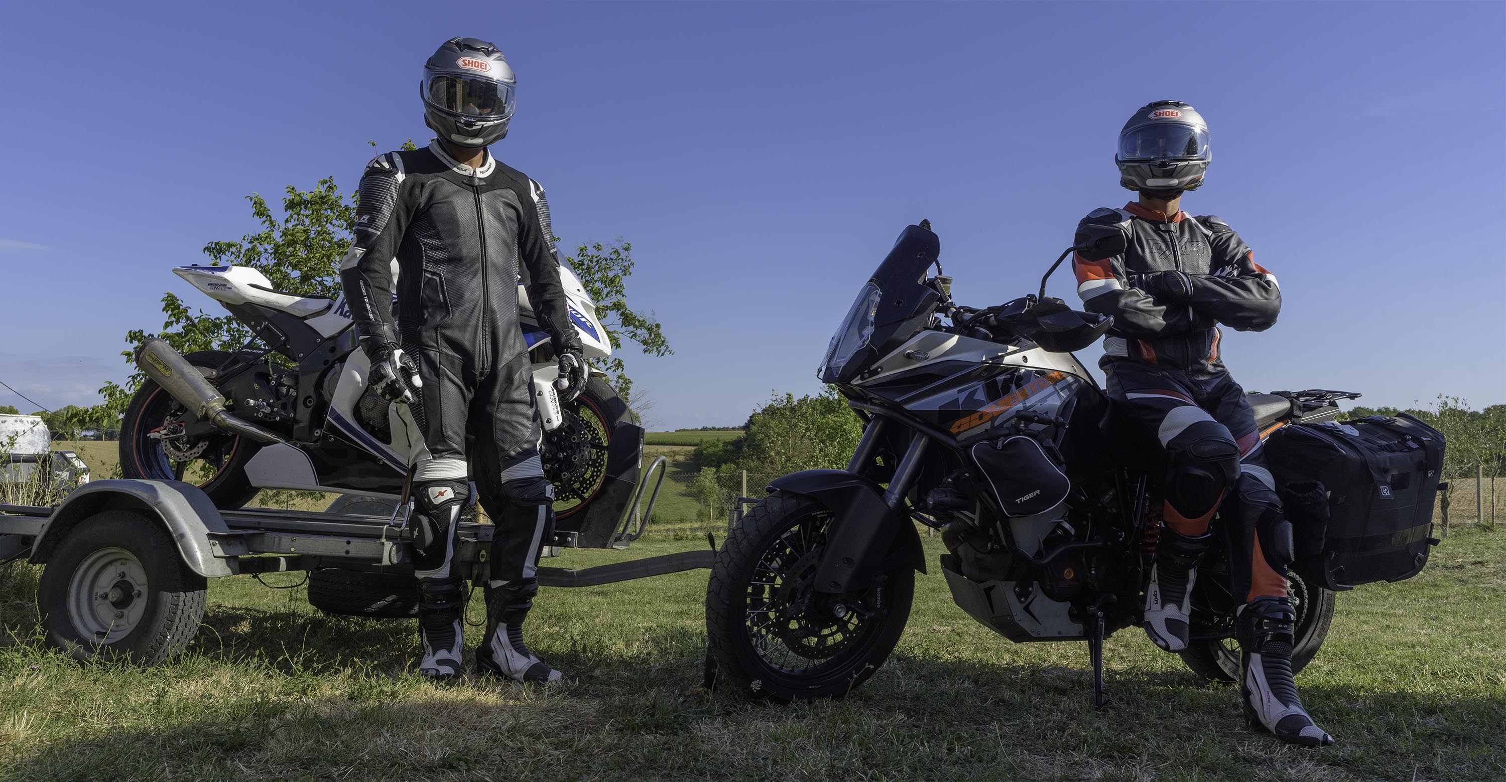 Comparatif entre les combinaisons DXR CARL et DXR FALCON