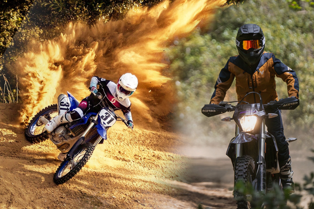 Difference entre enduro et cross moto