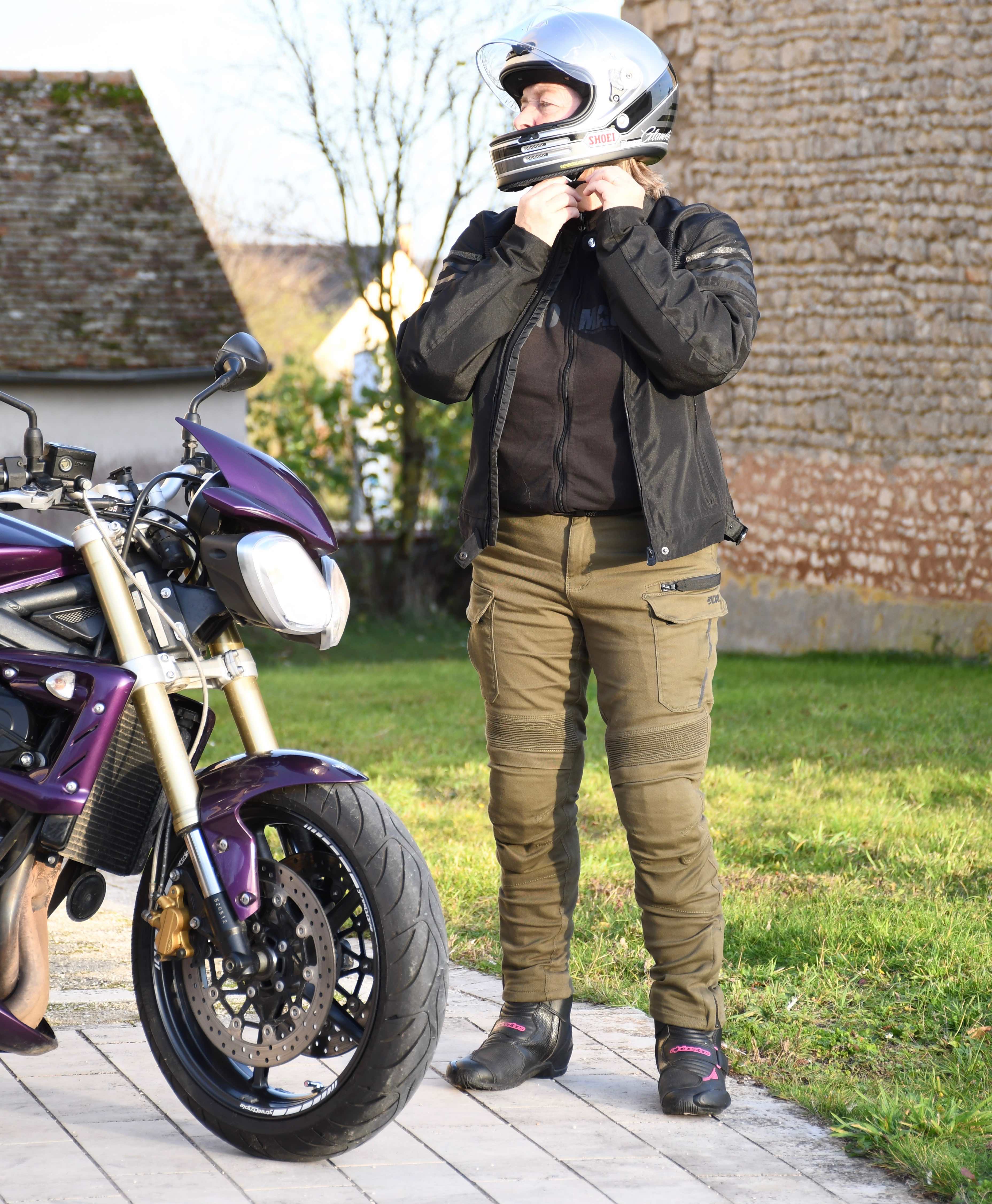 essai du pantalon cargo vicki lady