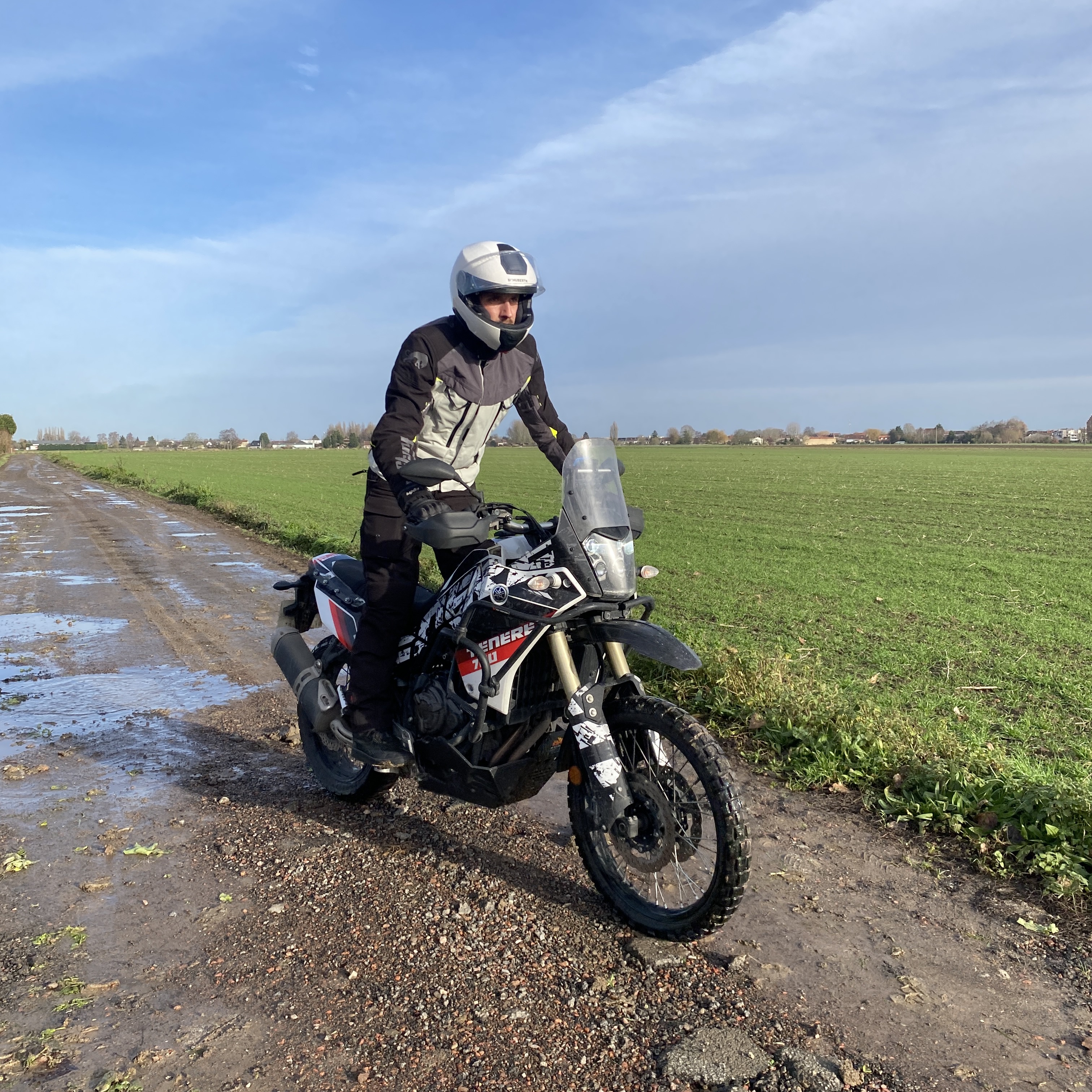 Test en roulage dans les chemins