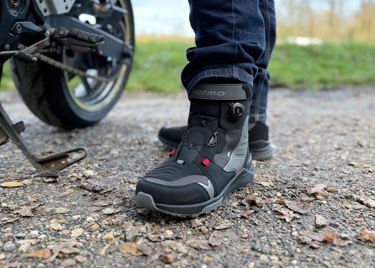 Chaussures moto étanches protectrices et confortables FORMA ADV KITE DRY