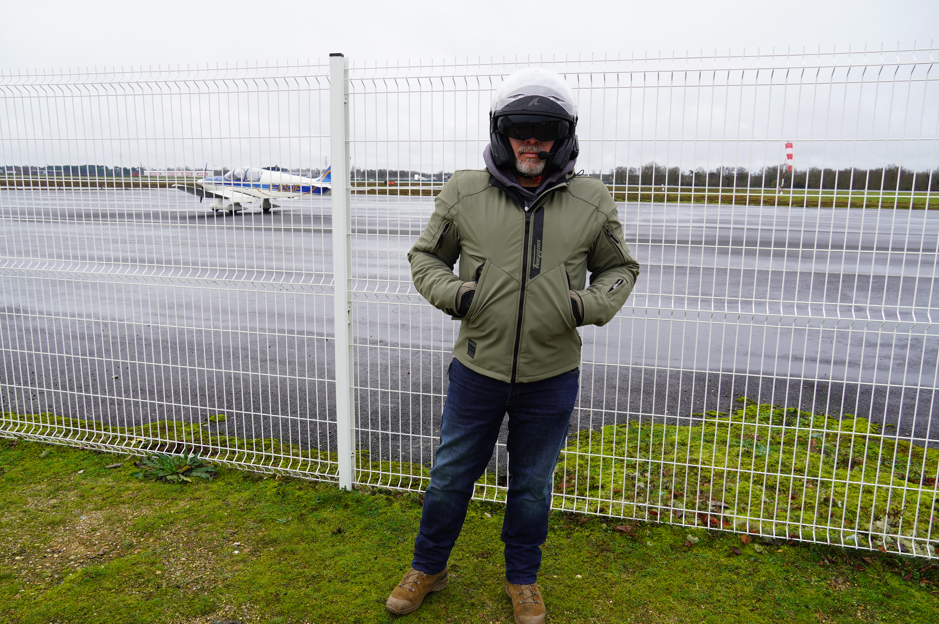 Essai du blouson Furygan Evald et du Jean de la même marque