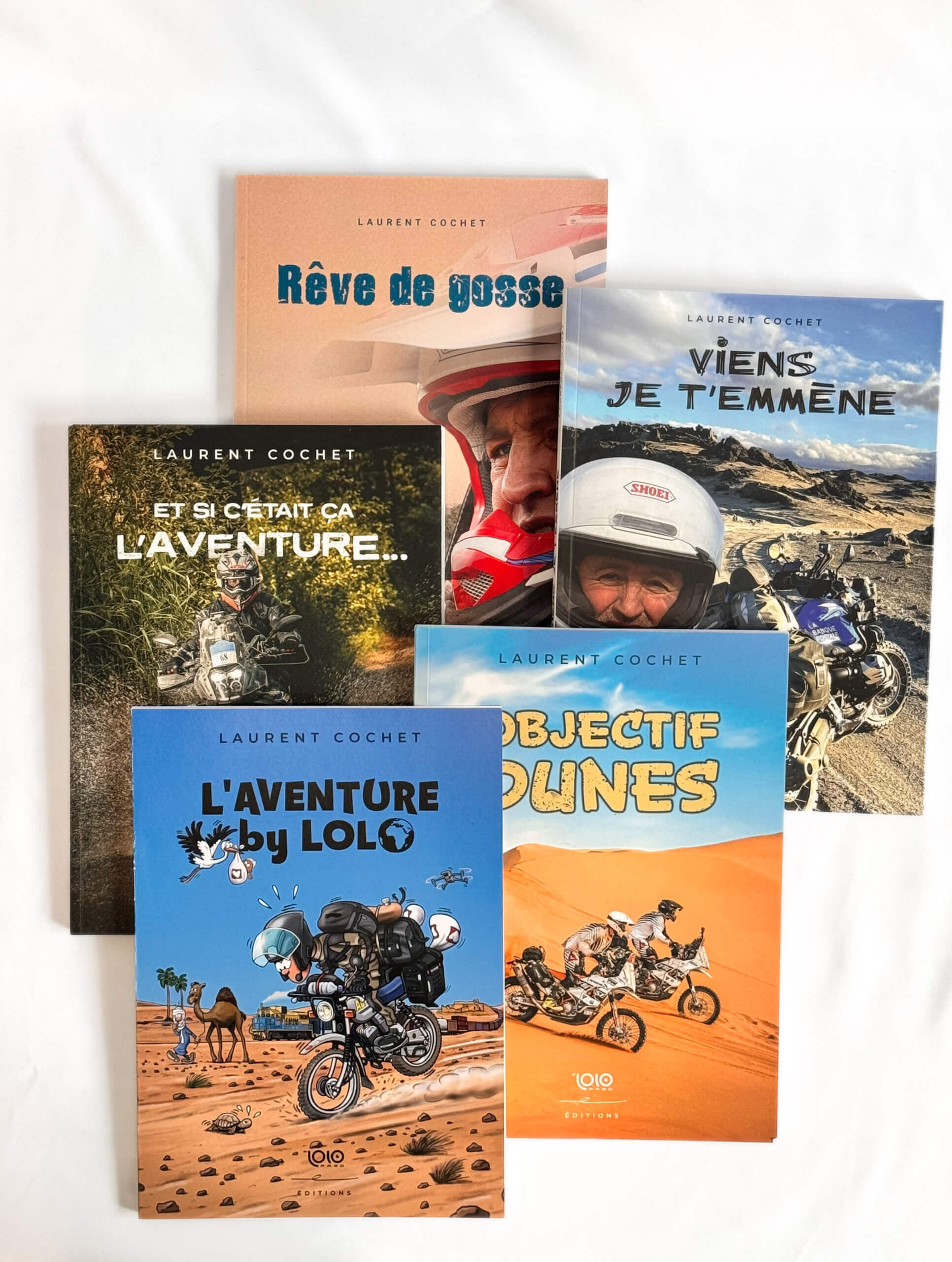 livres moto écrits par Laurent Cochet