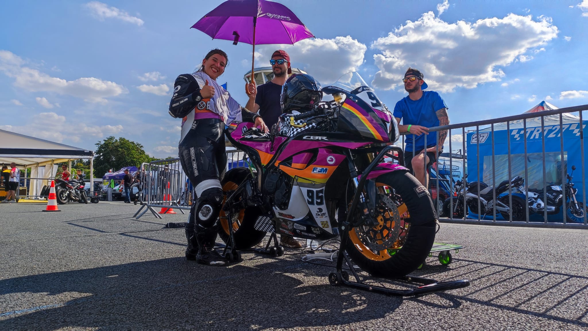 Portrait motarde du mois : Marie, Monitrice Moto