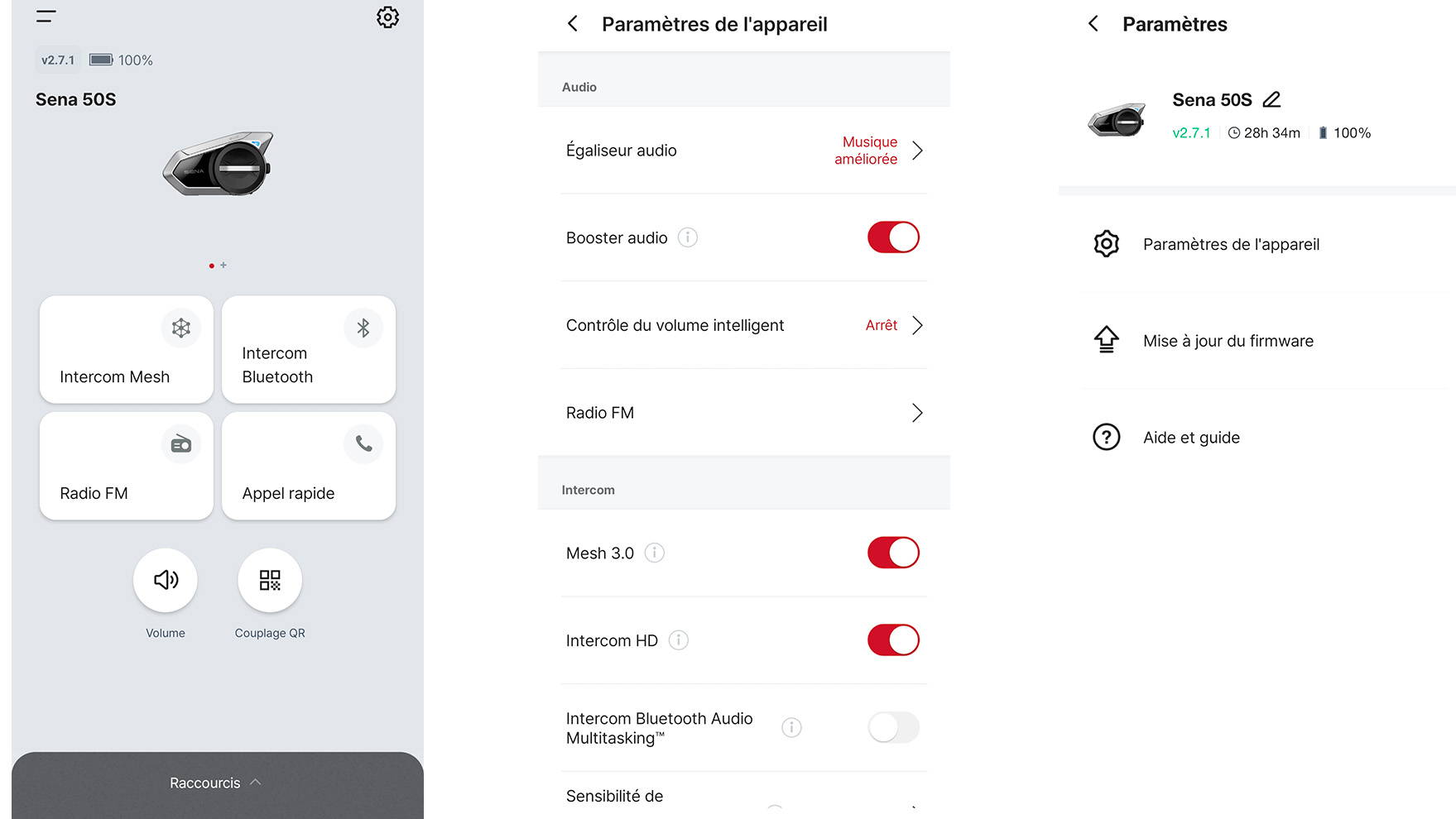 Essai intercom DXR by Sena 50s