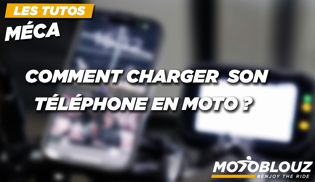Tuto méca : les 3 méthodes pour charger son téléphone à moto