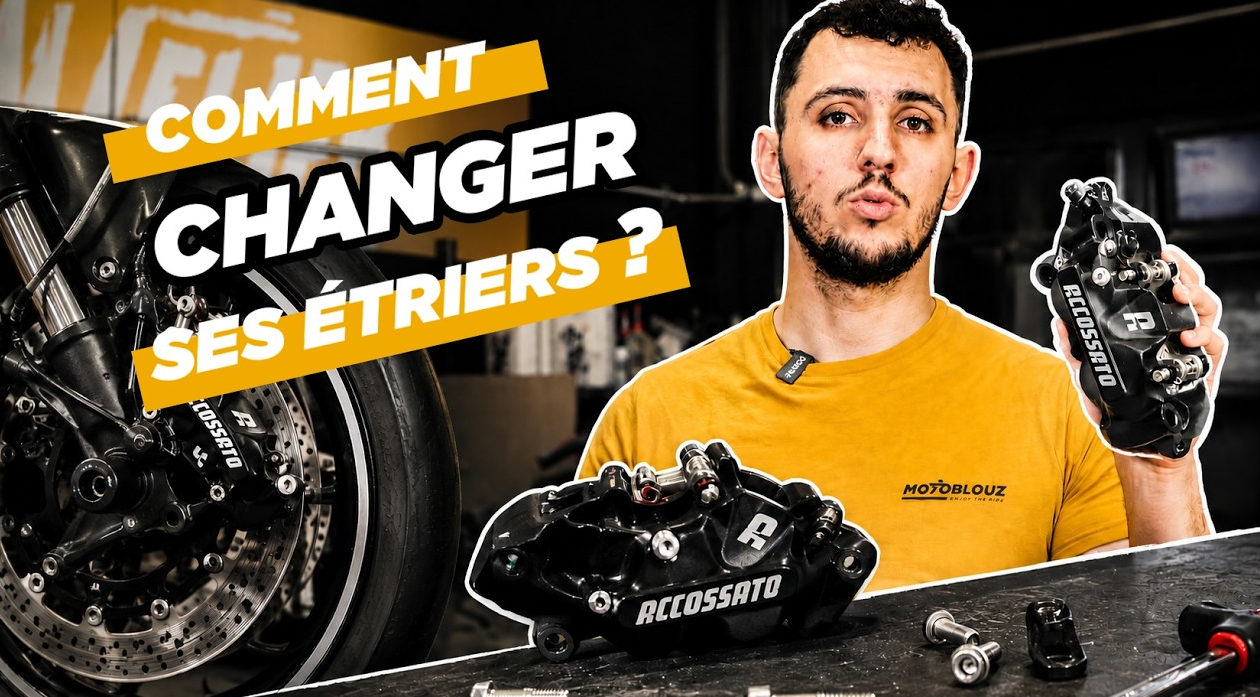 Tuto méca : comment changer ses étriers de frein moto ?