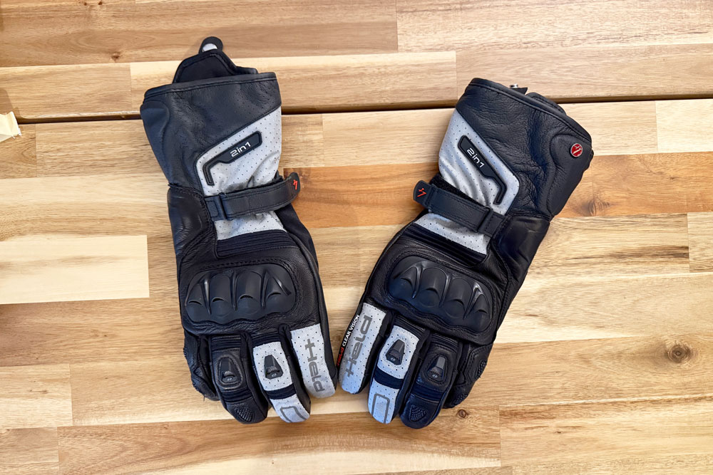 essai des gants Held Air N Dry II