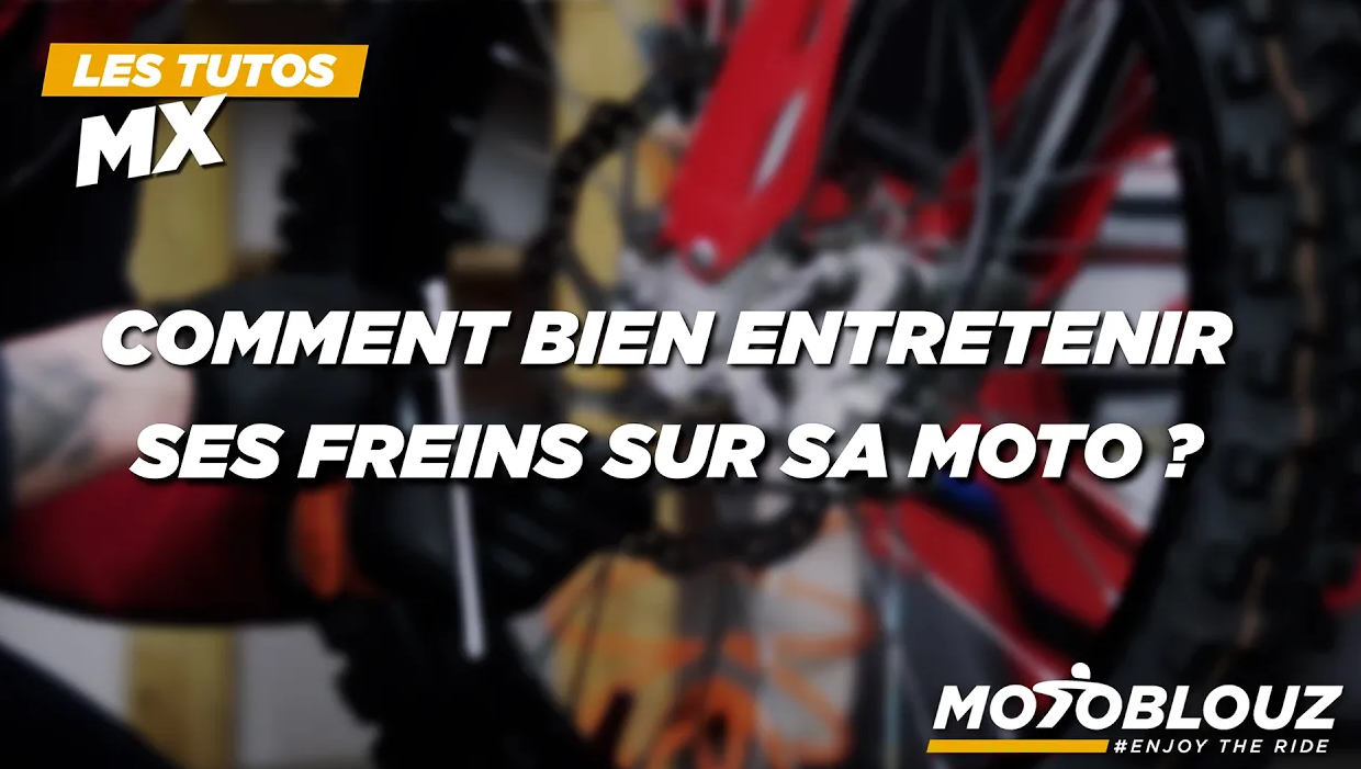 Tuto MX : Comment bien entretenir ses freins sur sa moto cross ?