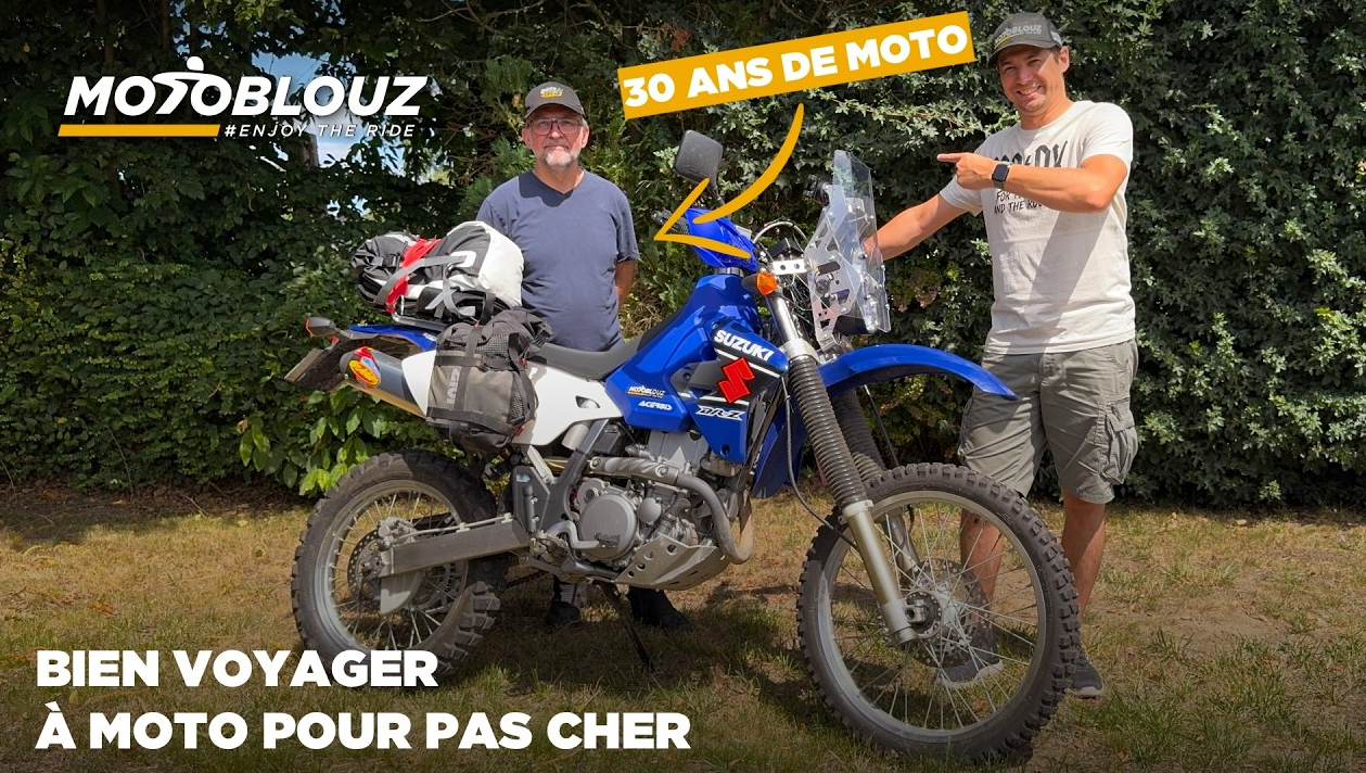 Comment voyager en moto trail sans se ruiner ?