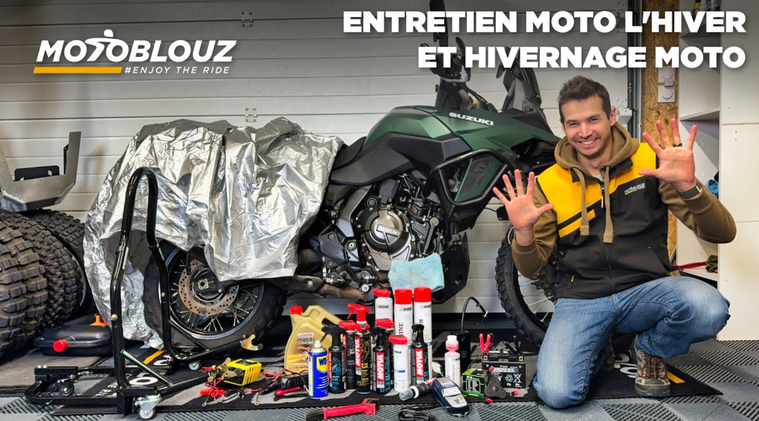 Hivernage moto : 10 conseils pour bien passer l’hiver